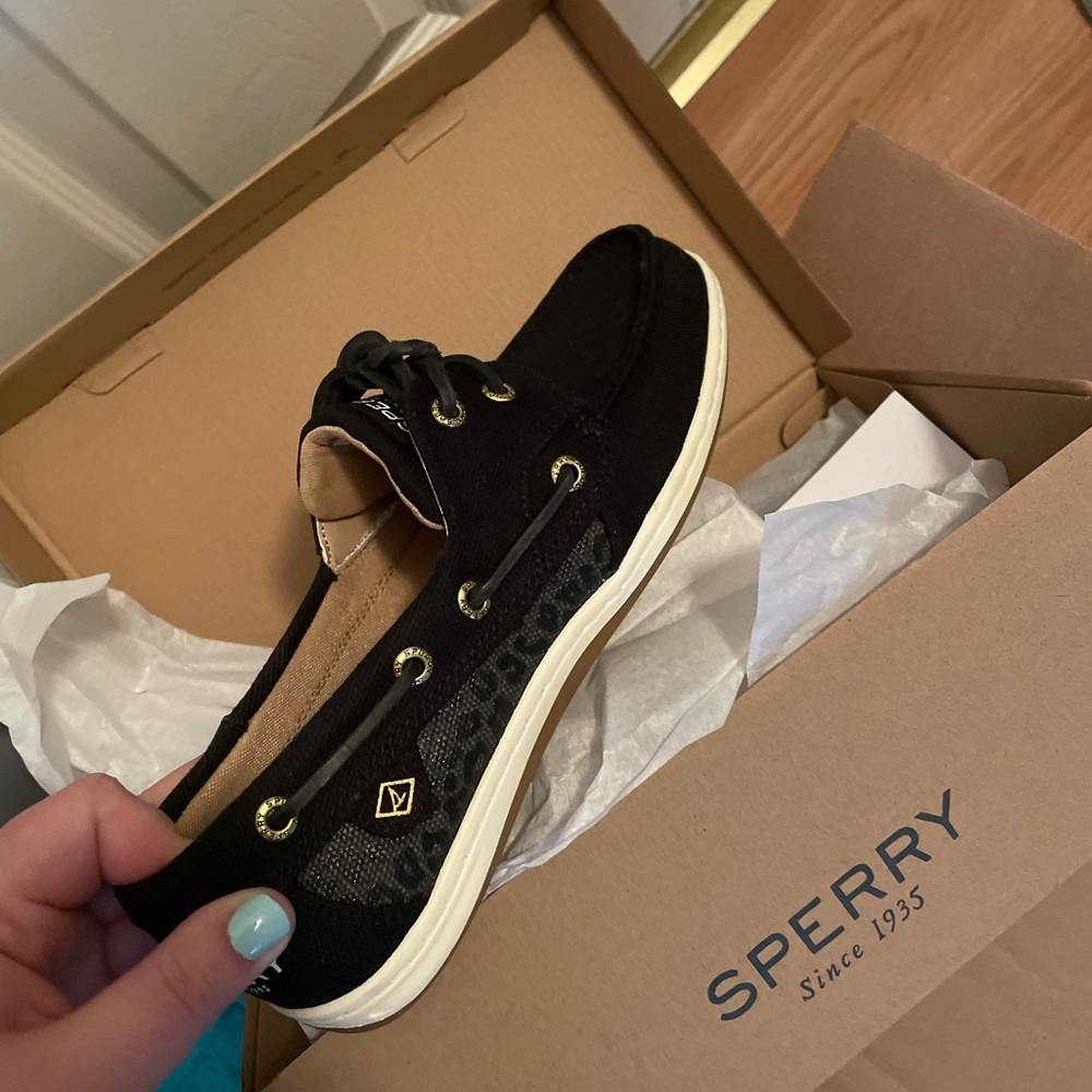 Sperry Boat Shoes Cheetah Print